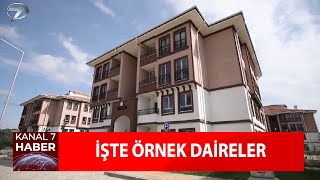 İşte Sosyal Konuttaki Örnek Daireler [upl. by Toni]