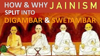 Why amp How Jainism Divided into Swetambaras amp Digambaras  Ancient History for UPSC [upl. by Saltsman933]