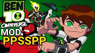 Ben 10 Omniverse Mod PPSSPP 2021 Com Personagens Remasterizados RestoreTheOmniverse​ [upl. by Suedama]