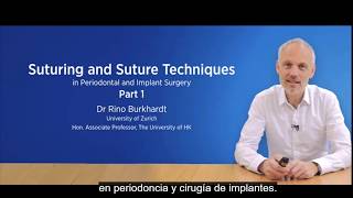 Sutura en periodoncia e implantología dental [upl. by Ahsetal514]