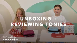 Unboxing and reviewing Tonies with real families [upl. by Magulac588]