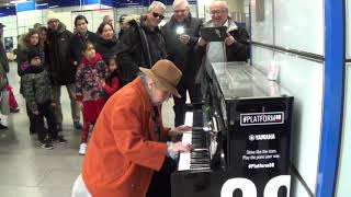 Old Lady Plays Stride Piano Like A Goddess [upl. by Gordan407]