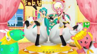 Hatsune Miku amp Megurine Luka  Rinchan Now Project Diva F sub Romaji y Español [upl. by Aseral]