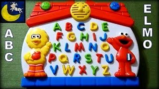 Sesame Street Big Bird and Elmo Learn The Alphabet Pad Toy from 1997 [upl. by Phoebe918]