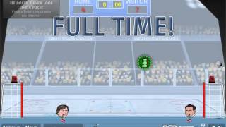 Sports Heads Ice Hockey Gameplay [upl. by Iadam]