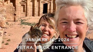 Jordan Day 6 Petra back entrance [upl. by Diana921]