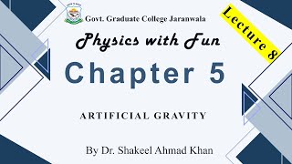 Artificial Gravity Chapter 5 FSc Part I [upl. by Eddie]