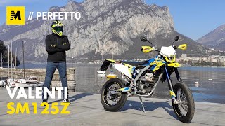 Valenti SM125Z la supermoto che non teme il due tempi [upl. by Sulokcin]