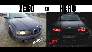 Building a BMW e46 Coupe in 10 Minutes [upl. by Neufer]