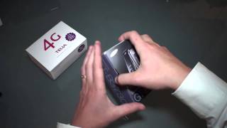 Telia 4G  Samsung GTB3730  Unboxing [upl. by Alicul]