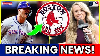 POWER MOVE Pete ALONSO Joins RED SOX Lineup  latest red sox news [upl. by Acinnej]