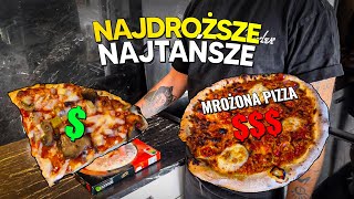 MROŻONA PIZZA Z MARKETU NAJDROŻSZE  VS NAJTAŃSZE [upl. by Alisander528]