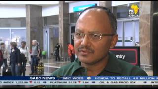 Nepalese doctor told the SABC News of his earthquake ordeal [upl. by Merell]