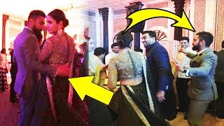 Video Virat Anushkas CUTE Dance At Zaheer Khans Wedding [upl. by Rheba]