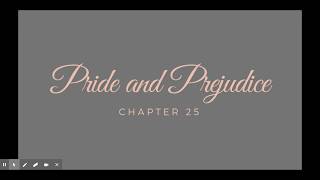 Pride and Prejudice  Chapter 25 Audiobook [upl. by Lrak]