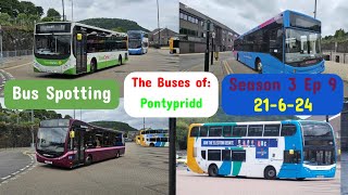 3 Deckers amp The Pride Solo BusSpotting S3 E9 The Buses of Pontypridd 21624 [upl. by Nidraj]