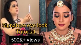 Parul Garg Signature eye makeup Tutorial ❤️ in just 2 minutes ✨️ [upl. by Sacttler400]