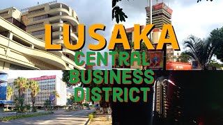 Lusaka Showcasing Zambias Capital Citys CBD Day amp Night shots 202223 [upl. by Yblok187]