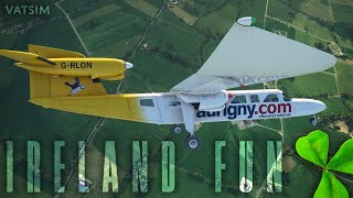 Trislander fun in Ireland [upl. by Anauqat]