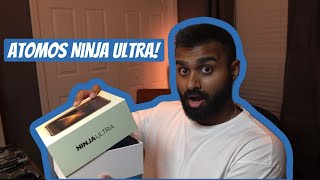 THE FIRST Atomos Ninja Ultra Unboxing [upl. by Aliab]