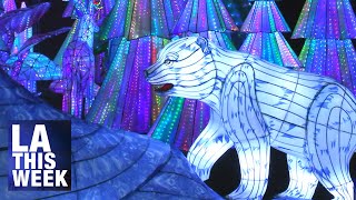 LA Zoo Lights Animals Aglow 2023 [upl. by Hertha898]