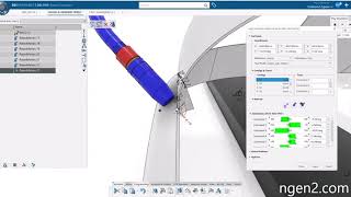 Robotic Arc Welding  Dynamic Clash Prevention Demo  3DEXPERIENCE DELMIA Robot Simulation [upl. by Winou]