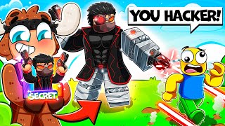 Surprising NOOBS with EVIL TITAN SECRET AGENT in Roblox Skibidi Toilet Tower Defense [upl. by Kcirnek]