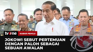 Presiden Jokowi Mengaku Pertemuan dengan Surya Paloh untuk Mejembatani Berbagai Hal  tvOne [upl. by Anytsirk]