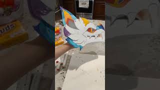 RAAAAA New paper dragon D artandcraft art diy dragon dragonpuppets [upl. by Anirehs]