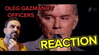 Oleg Gazmanov  Officers  Oleg Gazmanovs Anniversary Concert REACTION [upl. by Wadesworth881]