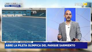 Abre pileta olímpica del Parque Sarmiento [upl. by Neff]