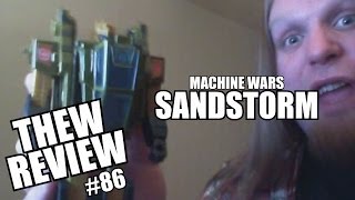 MW Sandstorm Thews Awesome Transformers Reviews 86 [upl. by Ocker686]