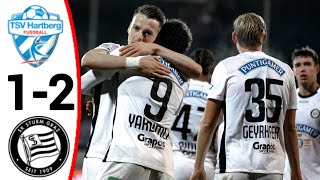 TSV Hartberg vs SK Sturm Graz 12 All Goals and Extended Highlights [upl. by Anisirhc]