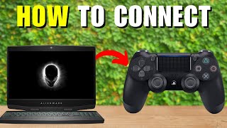 How To Connect PS4 Controller To Alienware Laptop [upl. by Falzetta]