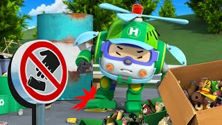 Kaleng Sampah│POLI Kisah Kebiasaan Baik👏│Animasi Anakanak│Robocar POLI TV Bahasa Indonesia [upl. by Suzan]