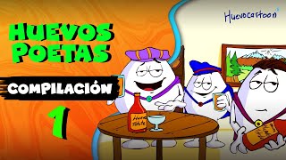 Huevos Poetas Compilación 1 🥚😄  Huevocartoon [upl. by Durr]