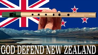 How to Play God Defend New Zealand on the Tin Whistle  Penny Whistle [upl. by Seravart]