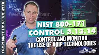 VoIP Security Implementing NIST 800171 Control 31314 [upl. by Sculley]