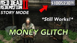 Red Dead Redemption 2UNLIMITED MONEY GLITCH Story Mode [upl. by Vasos]