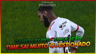 TORCIDA VAIA MUITO MESMO COM OBJETIVO CONQUISTADO EQUIPE QUASE DA VEXAME  GAMEPLAY PES 2021  36 [upl. by Nhor]