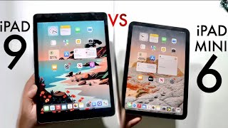 iPad 9th Generation Vs iPad Mini 6 In 2023 Comparison Review [upl. by Johen401]