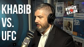 Khabib Threatens UFC Over UFC 229 Brawl  SiriusXM  Luke Thomas [upl. by Ahsiel]