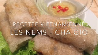 Recette  Les NEMS  CHA GIO  Recette Vietnamienne  HeyLittleJean [upl. by New]