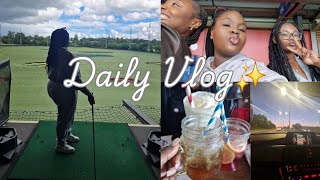 VLOG Day out with friends American golf football dinner [upl. by Mercedes]