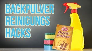 Top 5 Reinigungs Tricks mit Backpulver für Zuhause [upl. by Terri773]