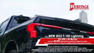 New 2023 Ford F 150 Lightning 0 APR for 60 plus 9000 in Ford Incentives and Federal Tax Rebates [upl. by Yeaton]