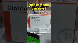 Clotrimazol ovulos para que sirve salud medicina farmacia farmacologia medicamentos [upl. by Ahsienot537]