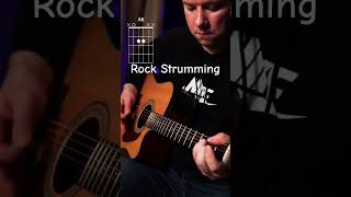 Rock strumming on acoustic guitar acousticguitar acousticcover rock [upl. by Noisla991]