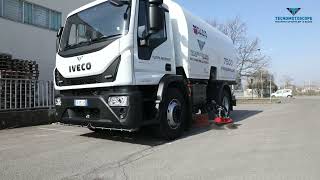 Dulevo Truck Mounted Type Road Sweeper [upl. by Sorenson]