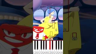 Joy Dancing Tyla Dance fash Inside Out Animation  Octave Piano Tutorial [upl. by Aselehc]